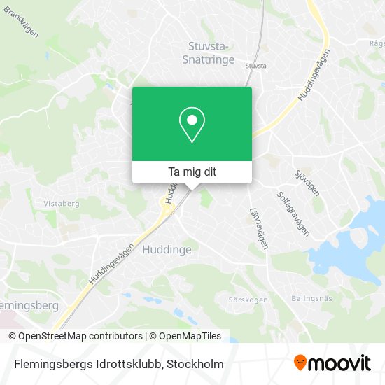 Flemingsbergs Idrottsklubb karta