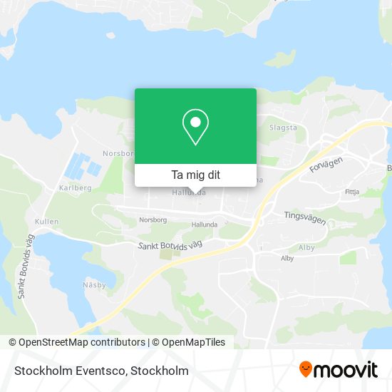 Stockholm Eventsco karta