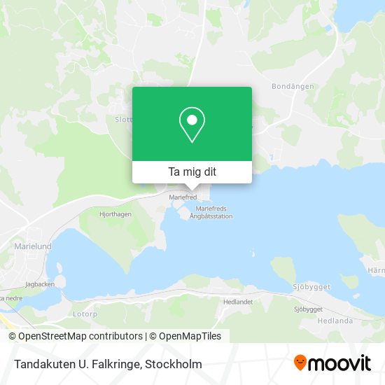 Tandakuten U. Falkringe karta