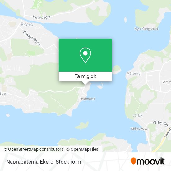 Naprapaterna Ekerö karta