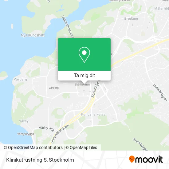 Klinikutrustning S karta