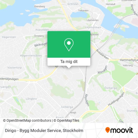 Dirigo - Bygg Moduler Service karta