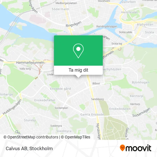 Calvus AB karta