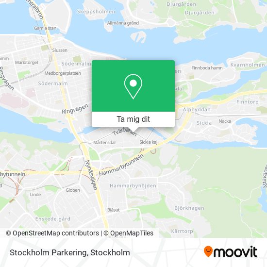 Stockholm Parkering karta