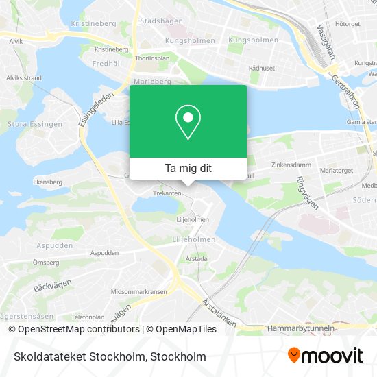 Skoldatateket Stockholm karta