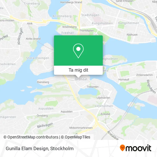 Gunilla Elam Design karta