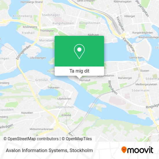 Avalon Information Systems karta