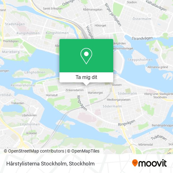 Hårstylisterna Stockholm karta