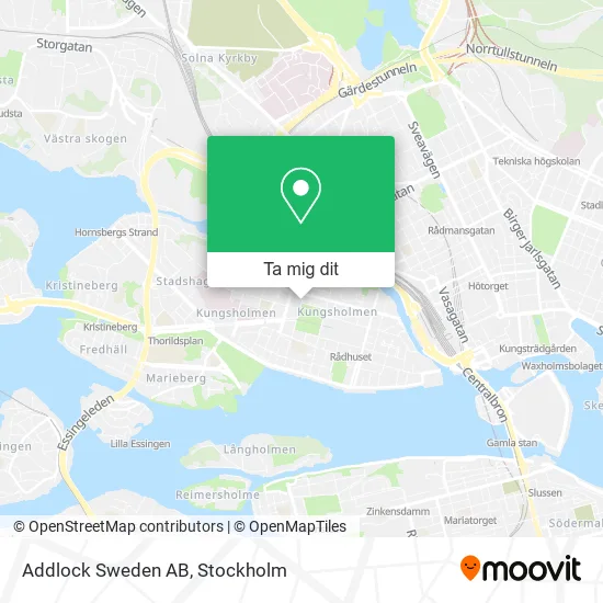 Addlock Sweden AB karta