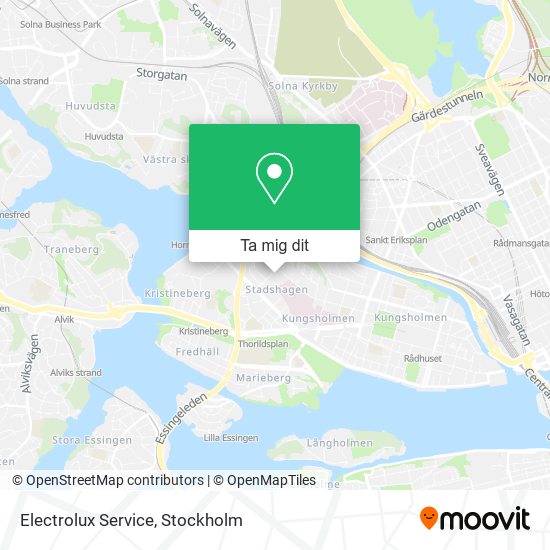 Electrolux Service karta