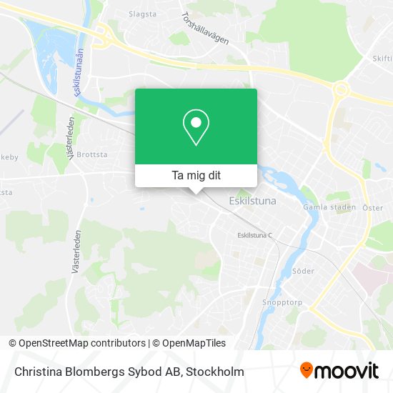 Christina Blombergs Sybod AB karta