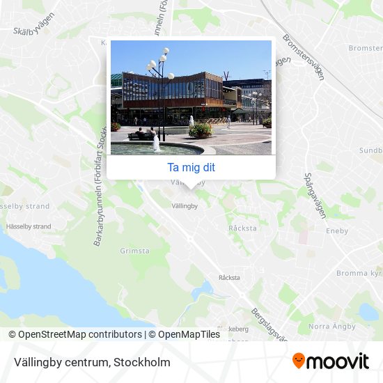 Vällingby centrum karta