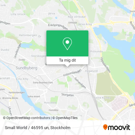 Small World / 46595 un karta