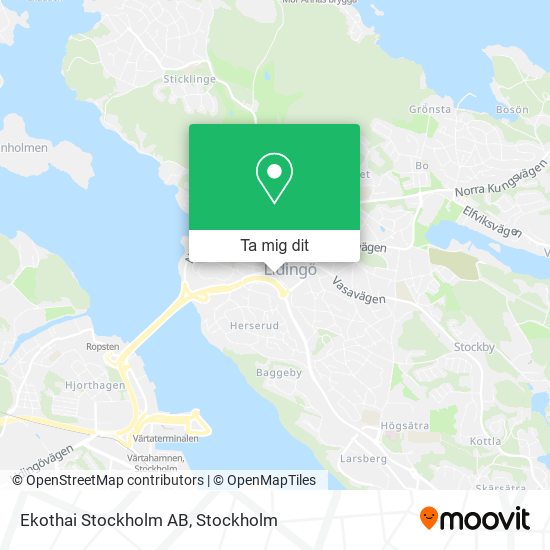 Ekothai Stockholm AB karta