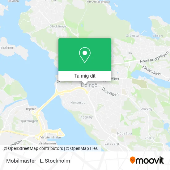 Mobilmaster i L karta