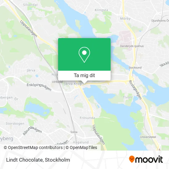 Lindt Chocolate karta