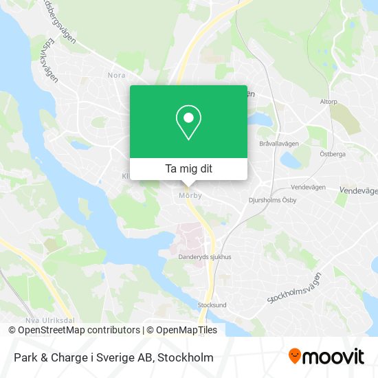 Park & Charge i Sverige AB karta