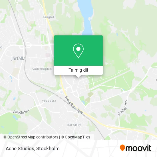 Acne Studios karta