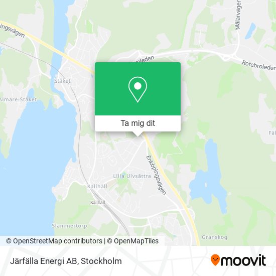 Järfälla Energi AB karta