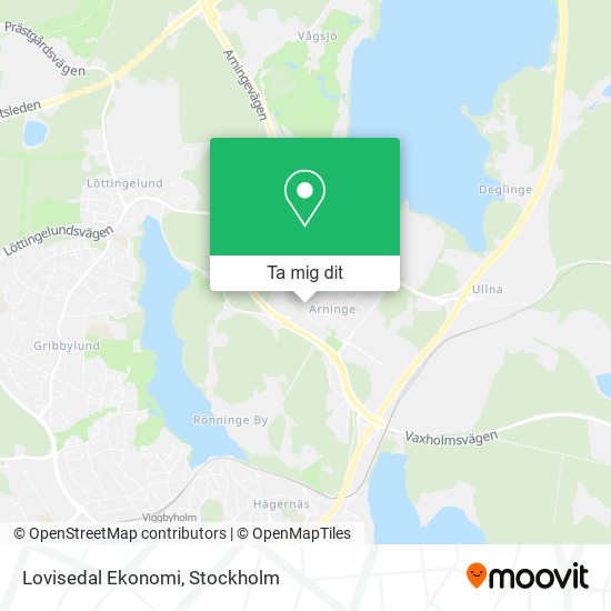 Lovisedal Ekonomi karta