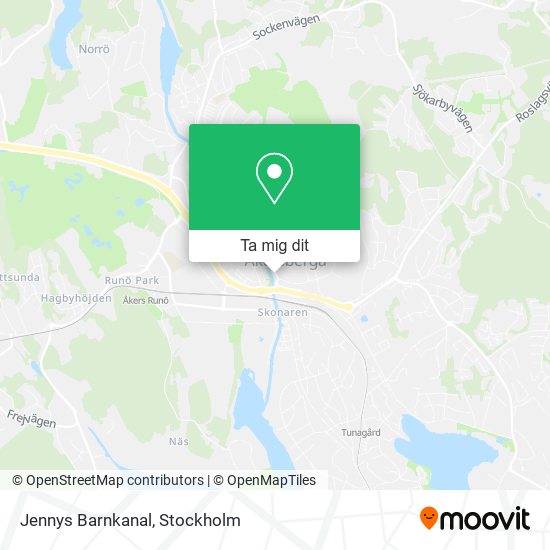 Jennys Barnkanal karta