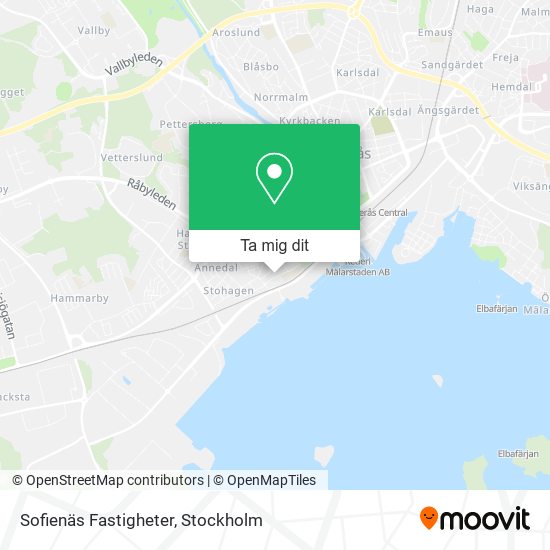 Sofienäs Fastigheter karta