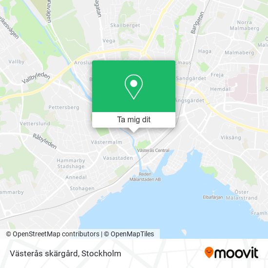 Västerås skärgård karta