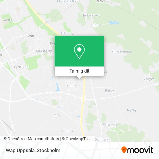 Wap Uppsala karta