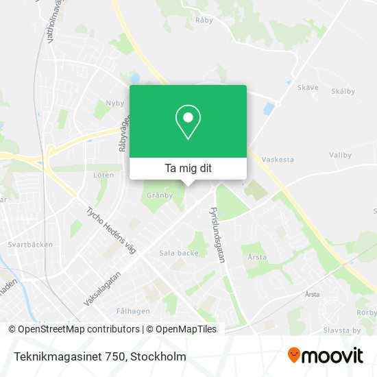 Teknikmagasinet 750 karta