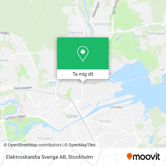 Elektroskandia Sverige AB karta