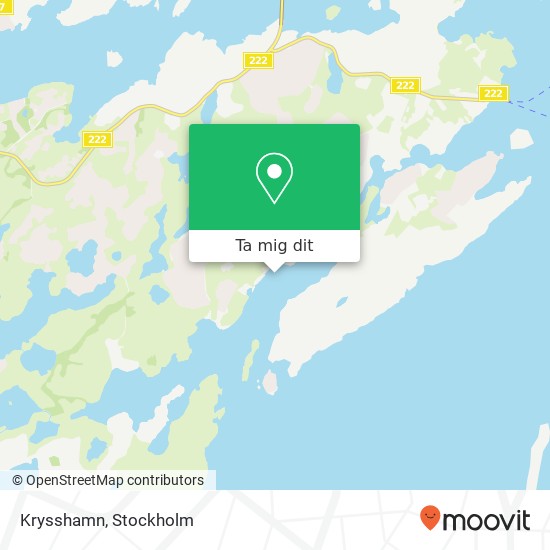 Krysshamn karta