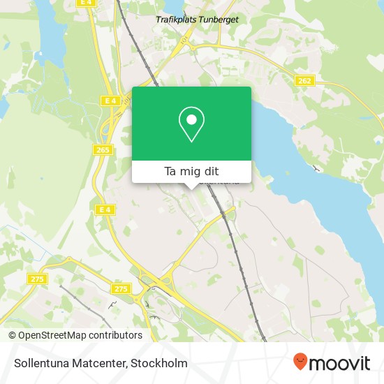 Sollentuna Matcenter karta