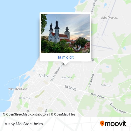 Visby Mo karta