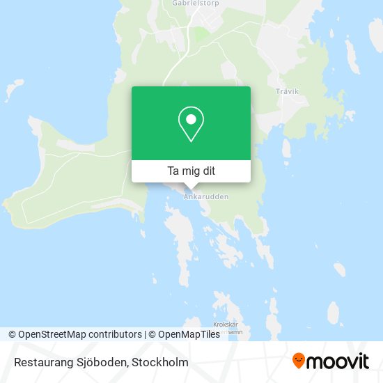 Restaurang Sjöboden karta