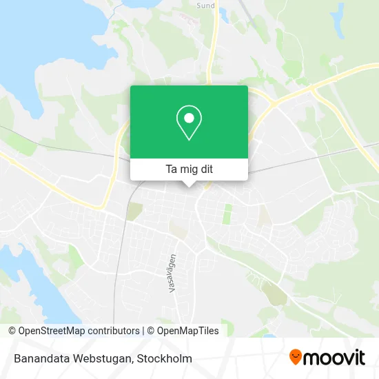 Banandata Webstugan karta