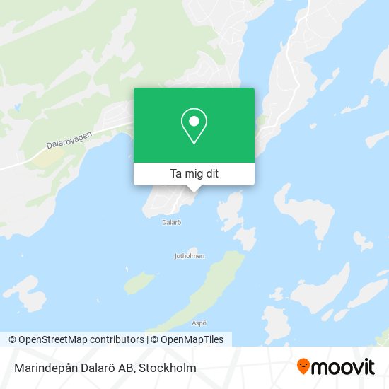 Marindepån Dalarö AB karta