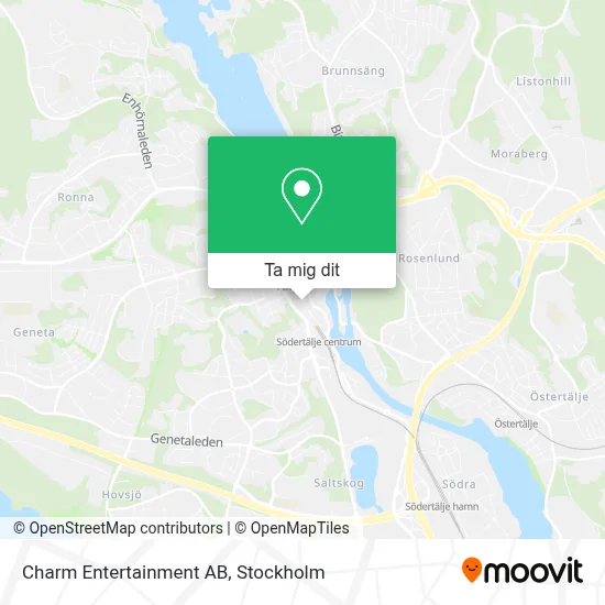 Charm Entertainment AB karta