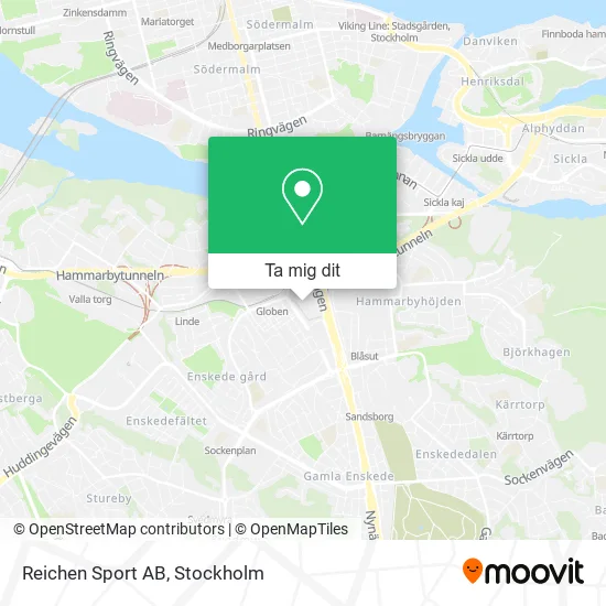 Reichen Sport AB karta