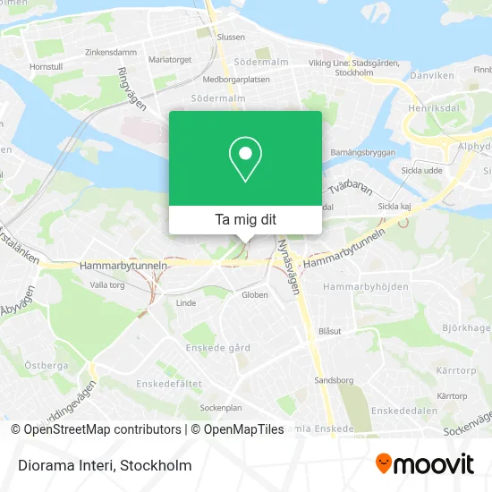 Diorama Interi karta