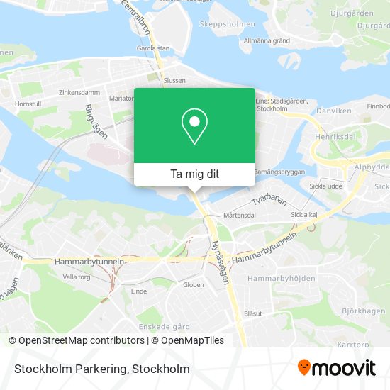 Stockholm Parkering karta