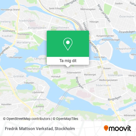 Fredrik Mattson Verkstad karta