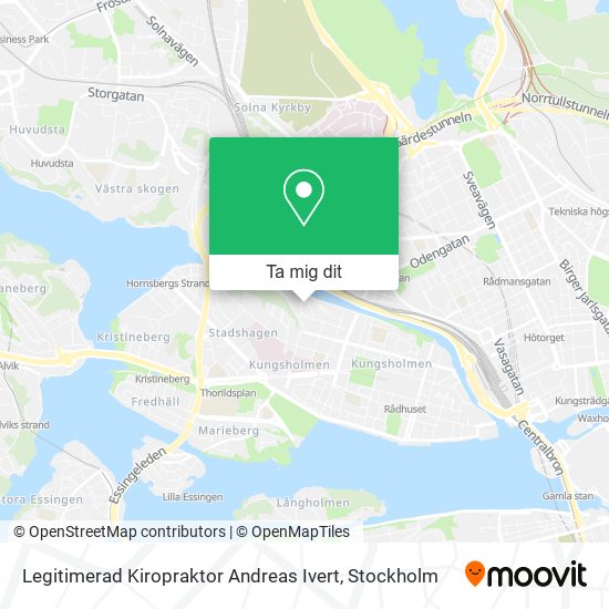 Legitimerad Kiropraktor Andreas Ivert karta