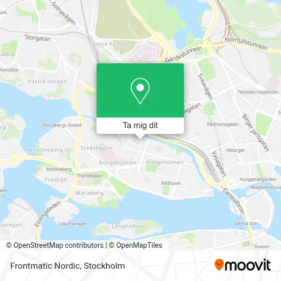 Frontmatic Nordic karta