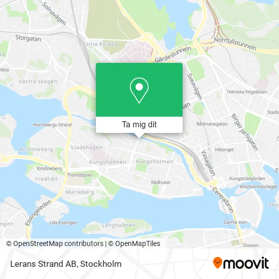 Lerans Strand AB karta