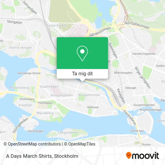 A Days March Shirts karta