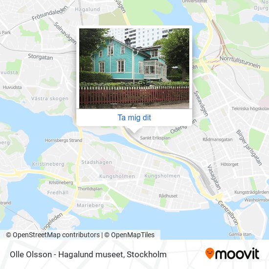 Olle Olsson - Hagalund museet karta