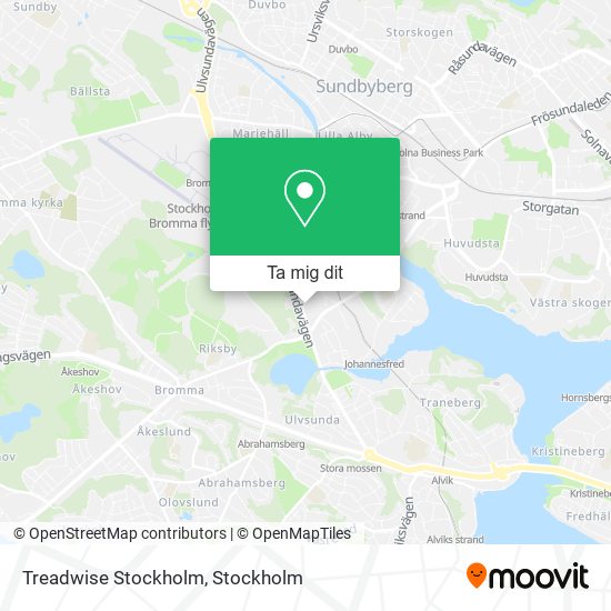 Treadwise Stockholm karta