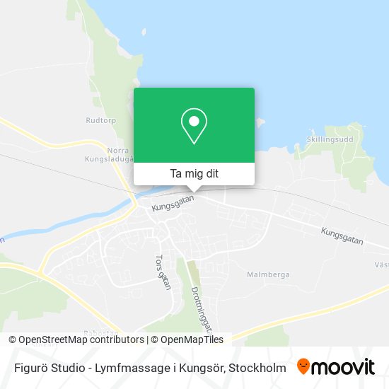Figurö Studio - Lymfmassage i Kungsör karta