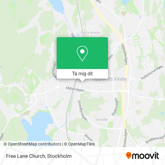 Free Lane Church karta