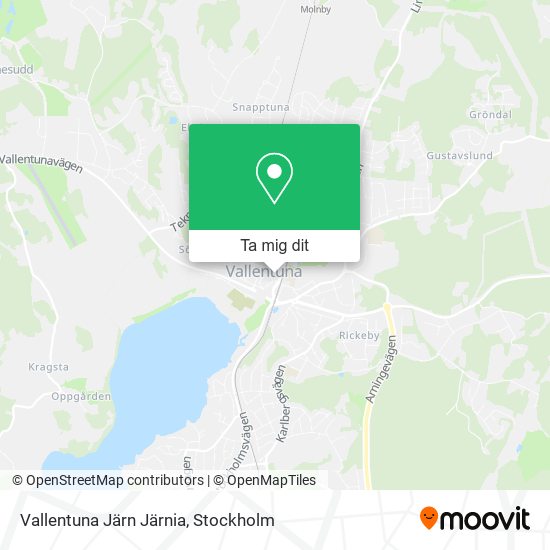 Vallentuna Järn Järnia karta